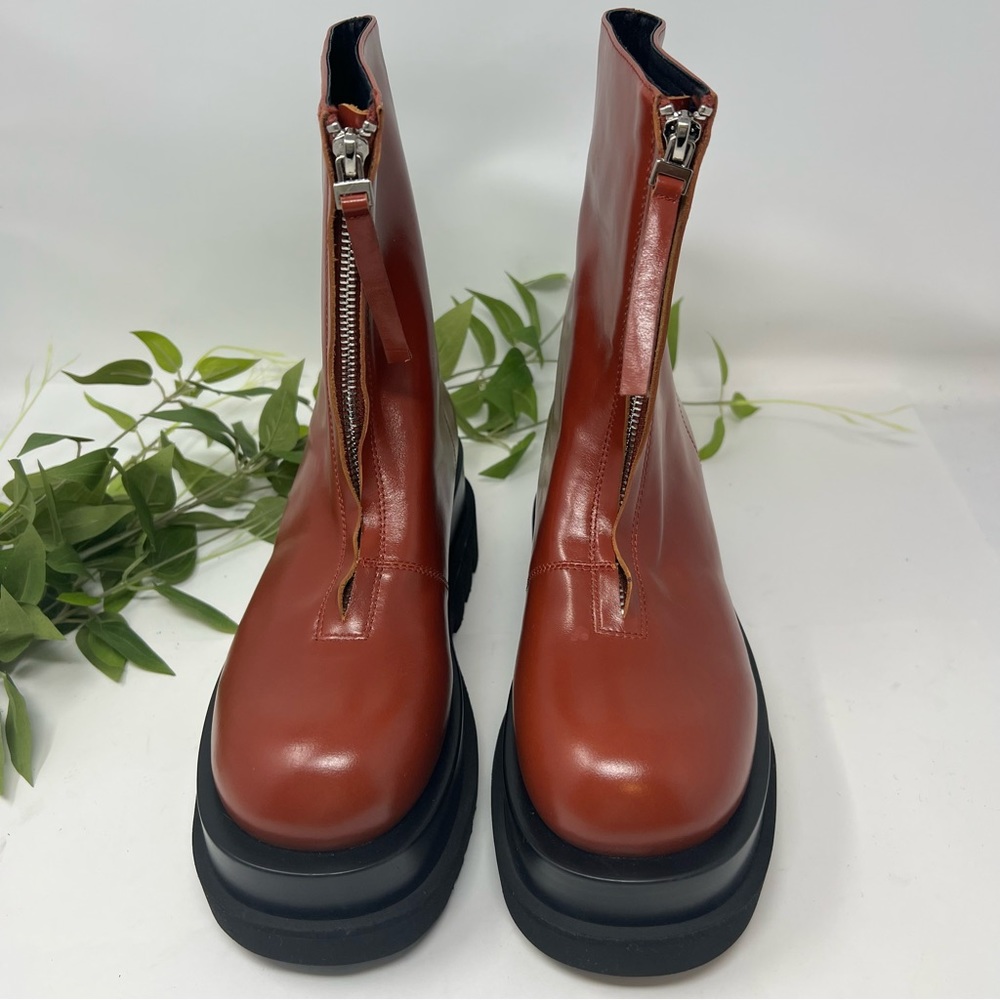 New Jeffrey Campbell Dozed Platform Chunky Boots Size 7 - Picture 3 of 8